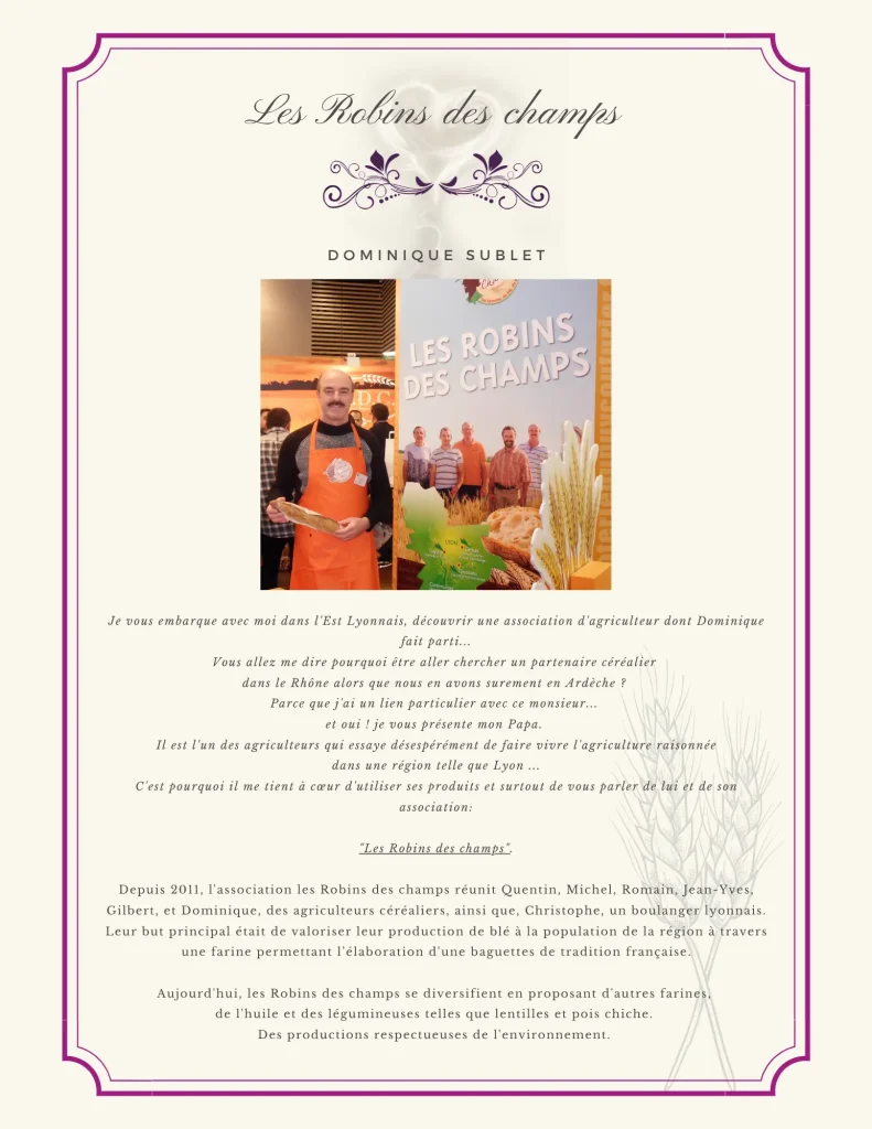 Fournisseur restaurant la Popote de Lili restaurant Ardèche